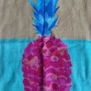 Colorful Pineapple Print mini dress Farm Rio